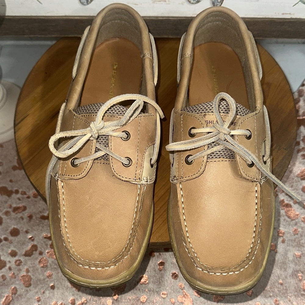 NWOT Men's highland creek Tan Leather Loafers